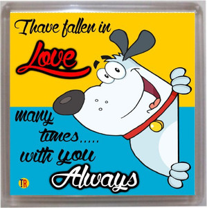 Thoughtroad I Have Fallen In Love Fridge Magnet, Door Magnet