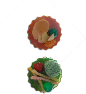 Tied Ribbons Yummilicious_cutie Pie_ Set Of Two Fridge Magnet