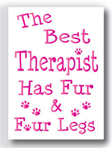 Nourish The Best Therapist Fridge Magnet