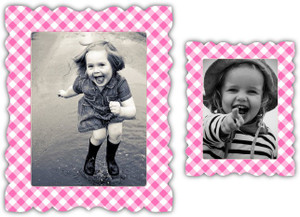 Nourish Rectangular Photo Frame Fridge Magnet