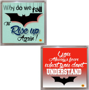 Thoughtroad Batman Quotes Fridge Magnet