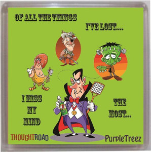 Thoughtroad I Miss My Mind Fridge Magnet, Door Magnet