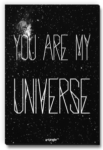 Seven Rays You Are My Universe Fridge Magnet