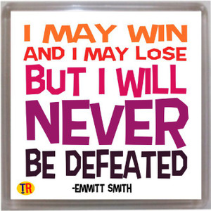 Thoughtroad Win Or Lose Fridge Magnet