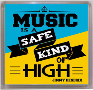 Thoughtroad Music Is A Safe High Fridge Magnet