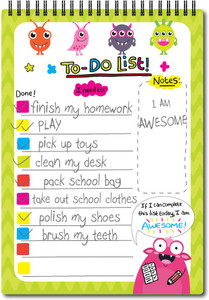Nourish A5 Size Planner For Kids Magnetic Note Pads