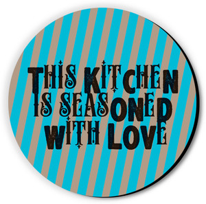Seven Rays This Kitchen is Seasoned With Love Fridge Magnet