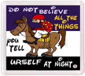 Thoughtroad Do Not Believe Fridge Magnet