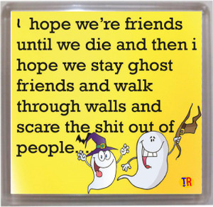 Thoughtroad Friends Forever Door Magnet, Fridge Magnet