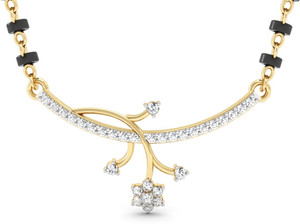 Vachya Devotion 18kt Diamond Yellow Gold Mangalsutra Tanmaniya