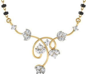 Vachya Devotion 18kt Diamond Yellow Gold Mangalsutra Tanmaniya