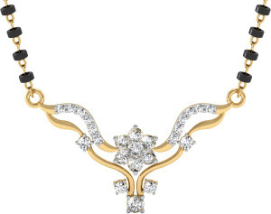 Vachya Devotion 18kt Diamond Yellow Gold Mangalsutra Tanmaniya