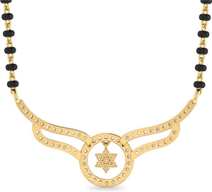 PC Jeweller The Ginia 18kt Diamond Yellow Gold Mangalsutra Tanmaniya Price in India Buy PC Jeweller The Ginia 18kt Diamond Yellow Gold Mangalsutra Tanmaniya online at Flipkart