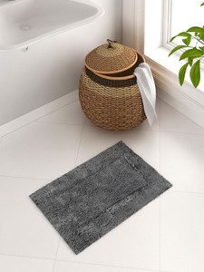 SPACES Cotton Bath Mat SPACES Hygro Grey Cotton Bath Mat - Small