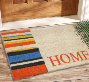 Saral Home Coir Door Mat Outdoor Heavy Duty Coir Mat 40x60 Cm 1pc