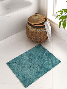 SPACES Cotton Bath Mat SPACES Exotica Grand Teal Cotton Bath Mat - Large
