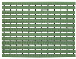 Eurotex Plastic Bath Mat Pvc Ribbed Green Medium Best Price In