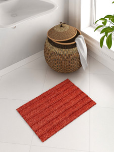 SPACES Cotton Bath Mat SPACES Swift Dry Rust Cotton Bath Mat - Large