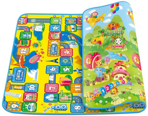 Kids World Polypropylene Play Mat Baby Playing Mat Multicolor