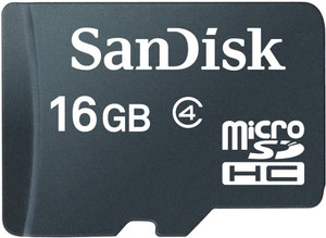 Sandisk 16 GB MicroSD Card Class 4 Memory Card
