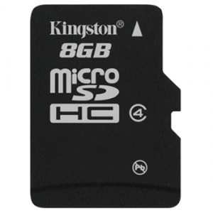 Kingston 8 GB MicroSD Card Class 4 4 MB/s Memory Card