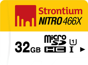 Strontium Nitro 32 GB MicroSDHC Class 10 70 MB/s Memory Card