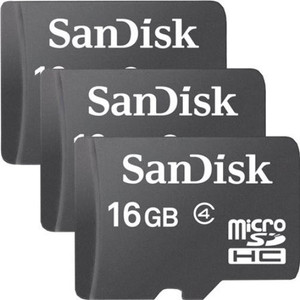 SanDisk Ultra 16 GB MicroSDHC Class 4 48 MB/s Memory Card