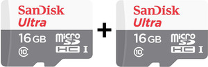 SanDisk Ultra 16 GB MicroSDHC Class 10 48 MB/S Memory Card