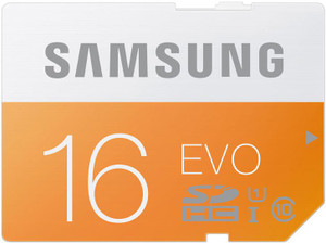 Samsung EVO 16 GB SD Card Class 10 48 MB/s Memory Card