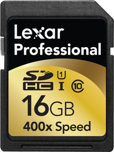 Lexar 16 GB SDHC Class 10 Memory Card