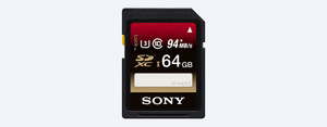 Sony 64 GB SDXC Class 10 Memory Card