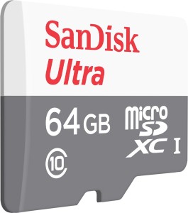 SanDisk Ultra 64 GB SDXC Class 10  Memory Card