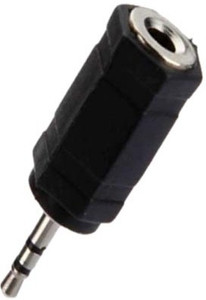 Prodx 3.5mm stereo plug male to 2.5mm female audio converter pack of-2pes Connector