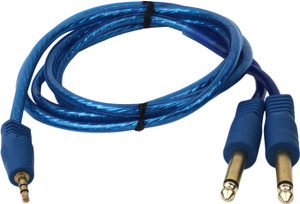 Prodx 3.5mm sterio male to 6.35mm mono male high grade cable