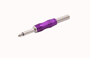 Prodx P-38 imported mono connector full metal with spring for guitar & musical instrument connector