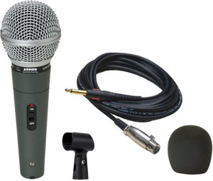 Krown KM580 XLR Multipurpose Professional PA Series Indian Mic Microphone