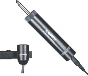Krown General PA Series Omnidirectional CTP-10DX Electret Condenser Tie Mic Microphone