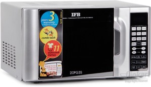 IFB 20 L Grill Microwave Oven(20PG3S, Silver)
