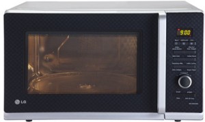 LG 32 L Convection Microwave Oven(MC3283AMG, Black Checker)