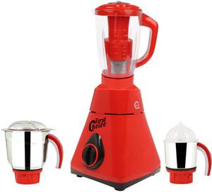 First Choice Latest Jar attachments of chutney medium & juicer jarType-483 600 W Juicer Mixer Grinder