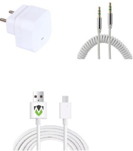 MANIPAR Wall Charger Accessory Combo for Lenovo vibe K5 note