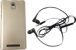 Ape Back Cover and Handsfree for Xolo Era Accessory Combo