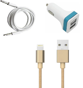 Zootkart Wall Charger Accessory Combo for Apple iPhone 5S