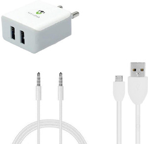 MANIPAR Wall Charger Accessory Combo for VIVO Y51L