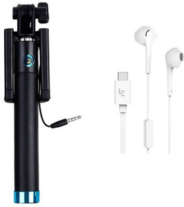 SAT Selfie Stick Accessory Combo for LeEco Le Max 2, LeEco Le Max 2, LeEco Le X850, LeEco Le 2 Pro, LeEco Le S3, LeEco Le Max 2 Pro, LeEco Le Pro 3, LeEco Le 2s, LeEco Le 2 64GB, LeEco Le 1S