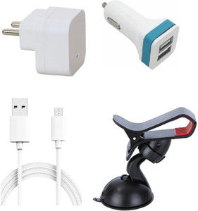 Kart4Smart Wall Charger Accessory Combo for Motorola Moto G3