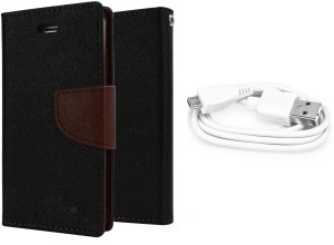 Ape Diary Cover and Data Cable for Samsung Galaxy Grand 2 G7106/G7102 Accessory Combo