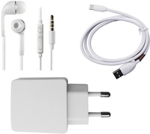 Zebron Wall Charger Accessory Combo for Xiaomi Redmi Note 3