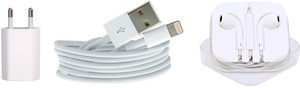 Robmob Wall Charger Accessory Combo for Apple iPhone 6, 6S