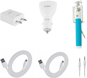 Furst Wall Charger Accessory Combo for Lenovo K3 Note